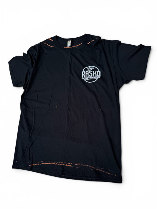 RASKO ENTERTAINMENT ''BLEACH BACK'' TEES (BLACK)