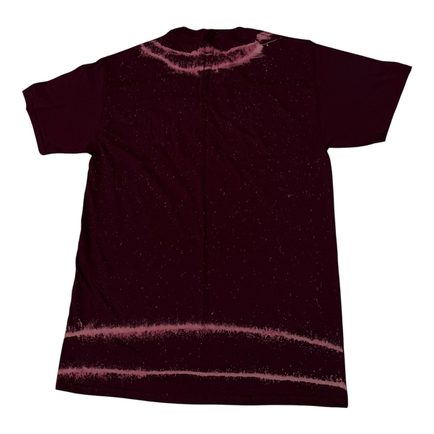 RASKO ENTERTAINMENT ''BLEACH BACK'' TEES (MAROON RED)