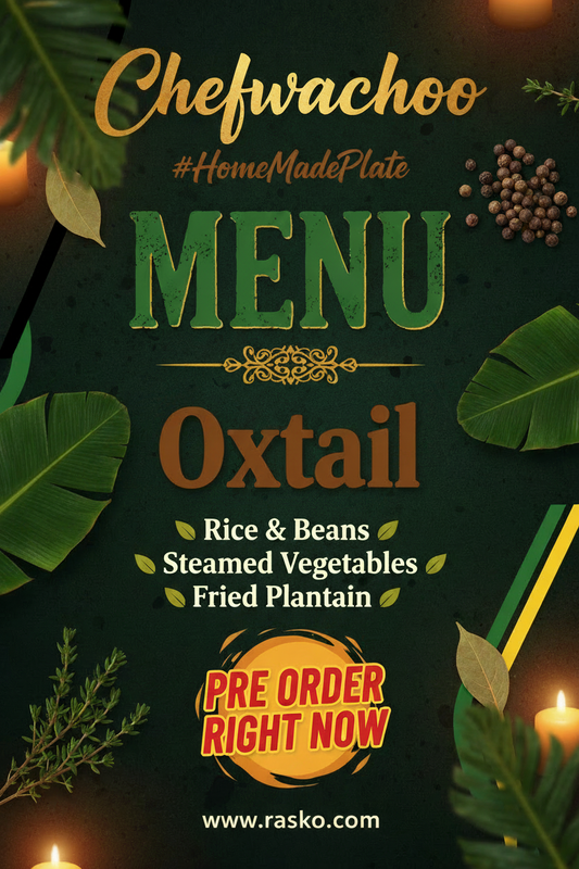 Oxtail Plate Pre-Order – This Sunday