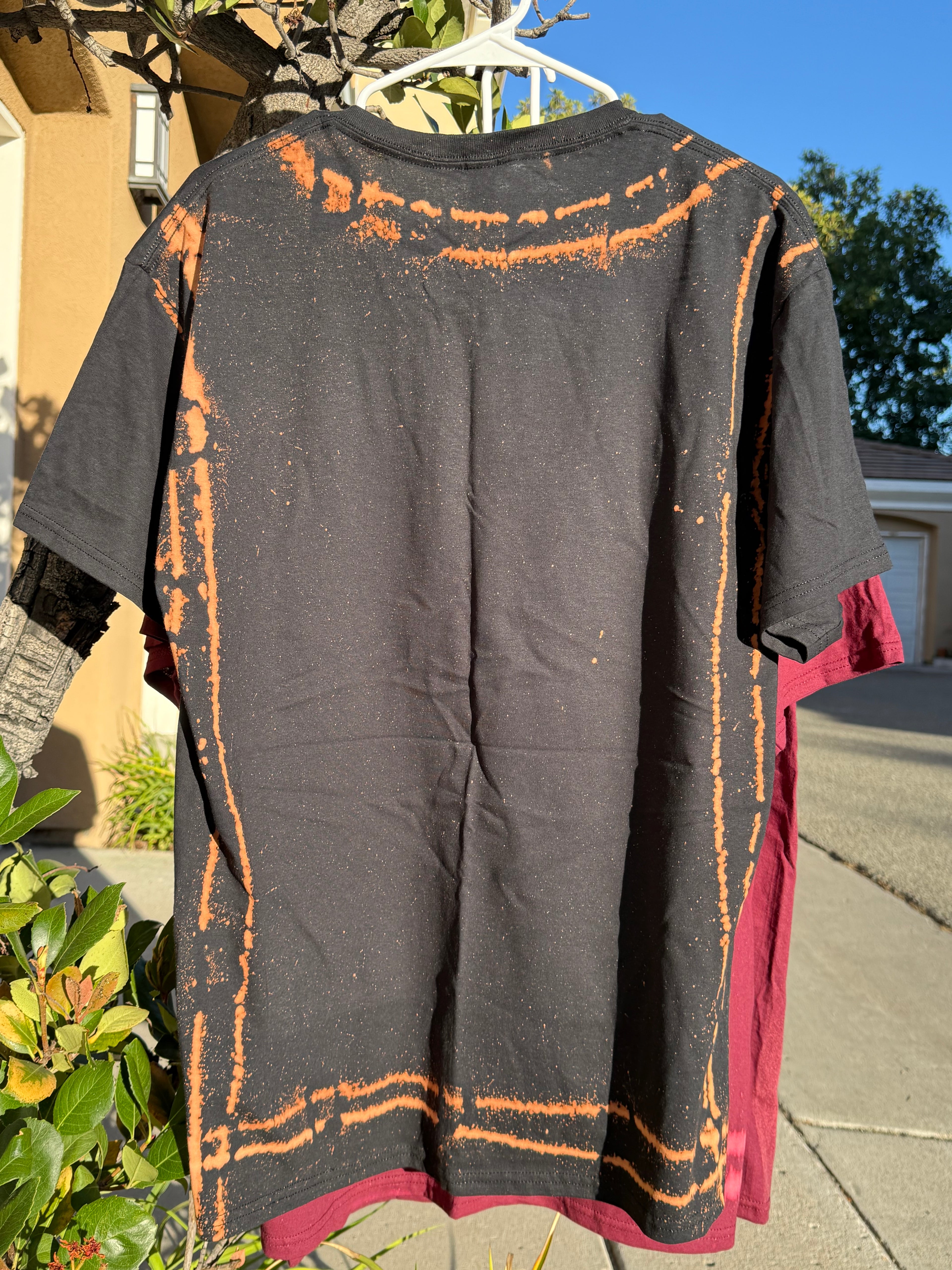 RASKO ENTERTAINMENT ''BLEACH BACK'' TEES (BLACK)