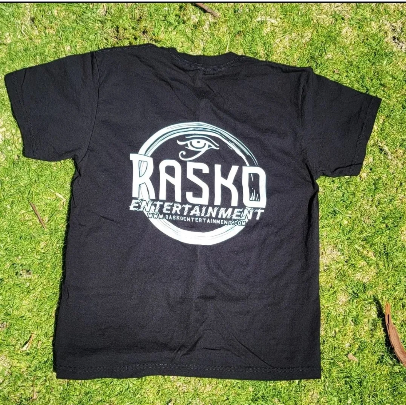 RASKO ENTERTAINMENT "TEES" (BLACK)