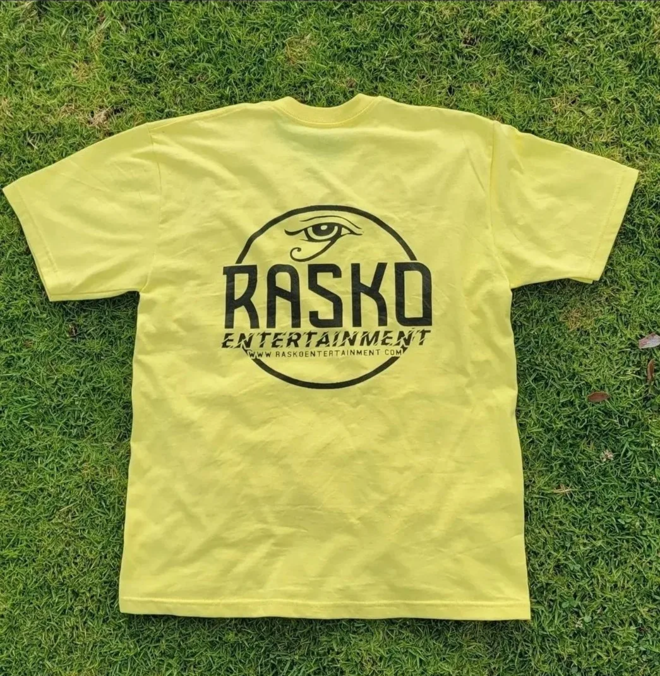 RASKO ENTERTAINMENT "TEES" YELLOW