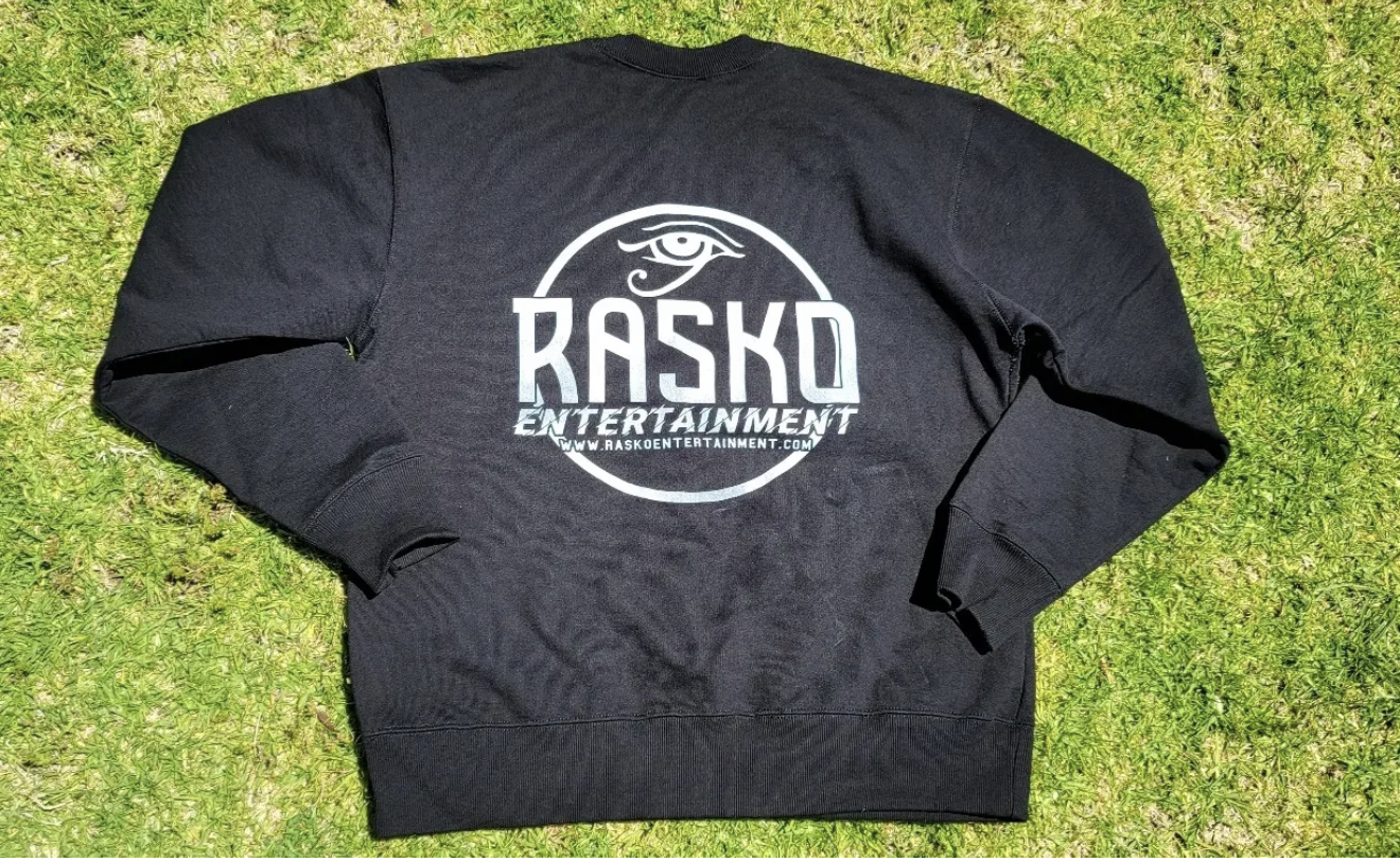 RASKO ENTERTAINMENT LONG SLEEVE "SWEATER" (BLACK)