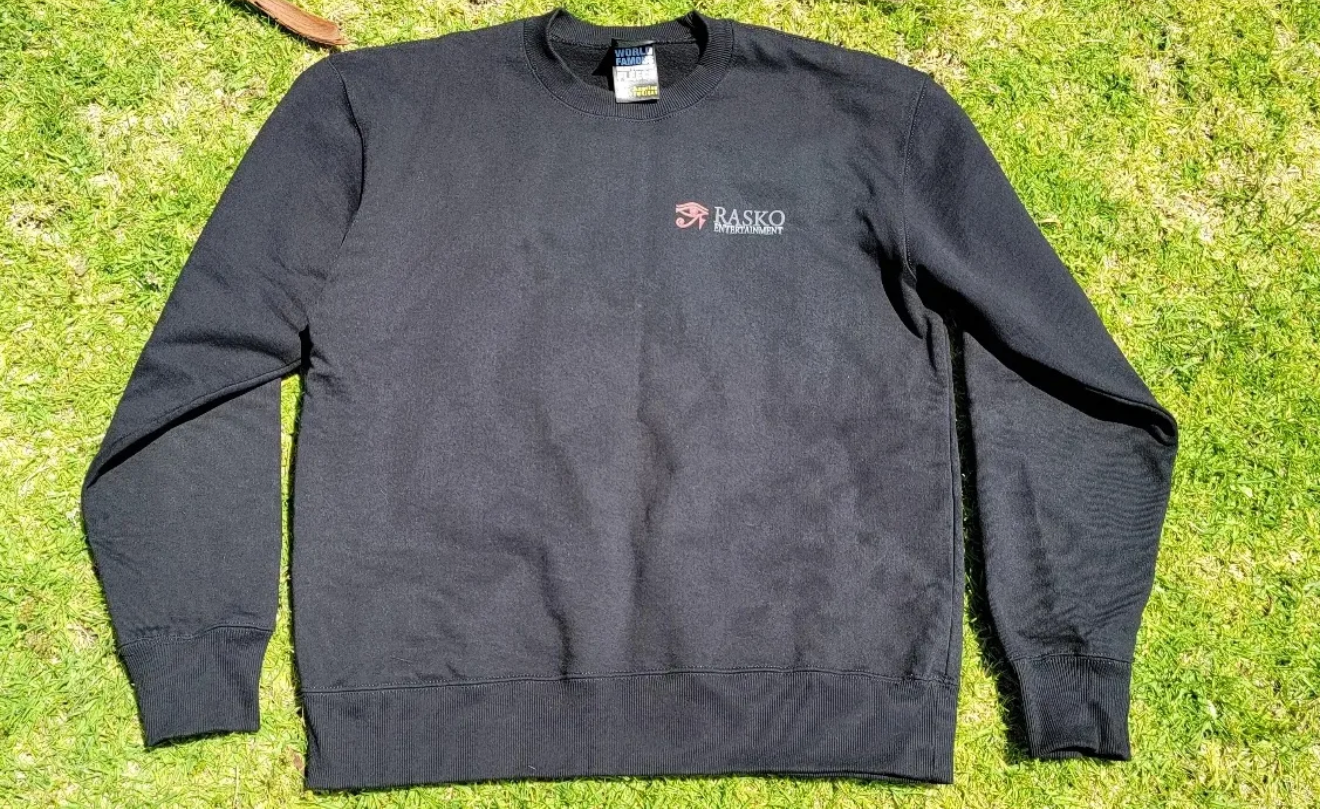 RASKO ENTERTAINMENT LONG SLEEVE "SWEATER" (BLACK)